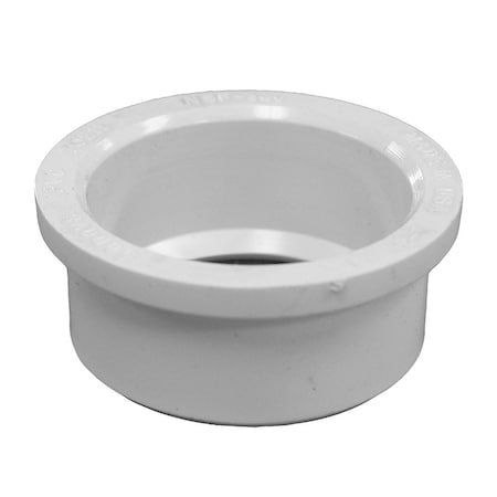 Charlotte Pipe And Foundry 1-1/2in. x 1-1/4in. PVC Flush Bushing PFB211